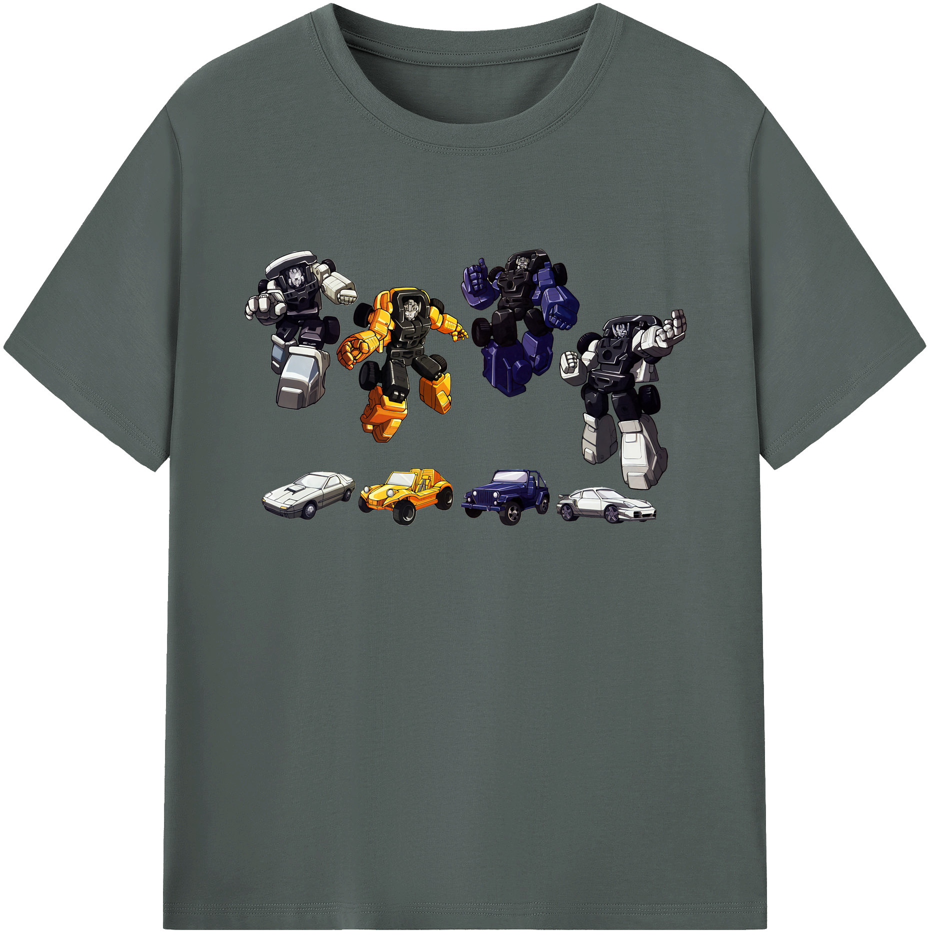 （画像用） Transformers トランスフォーマー 綿100％ メンズ半袖Tシャツ｜肌触りやわらか＆通気性